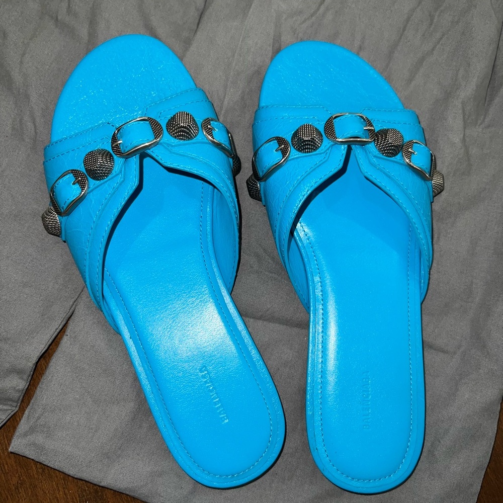 Balenciaga Cagole Flat Sandals